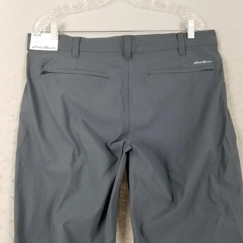 Eddie‎ Bauer Horizon Guide Chino Pants Mens 36x32 Storm Gray Straight Leg